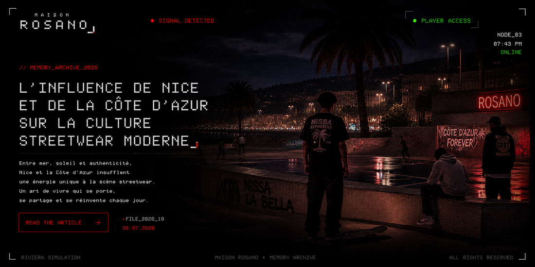 L’influence de Nice et de la Côte d’Azur sur la culture streetwear moderne