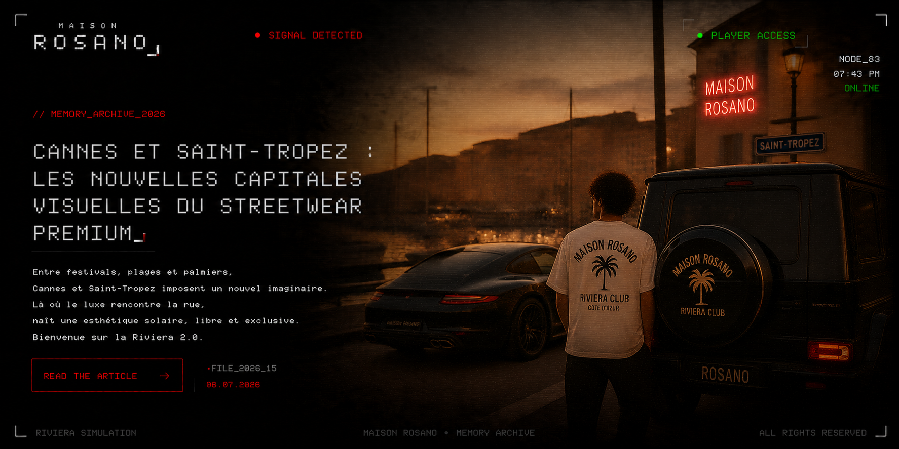 Cannes et Saint-Tropez : les nouvelles capitales visuelles du streetwear premium