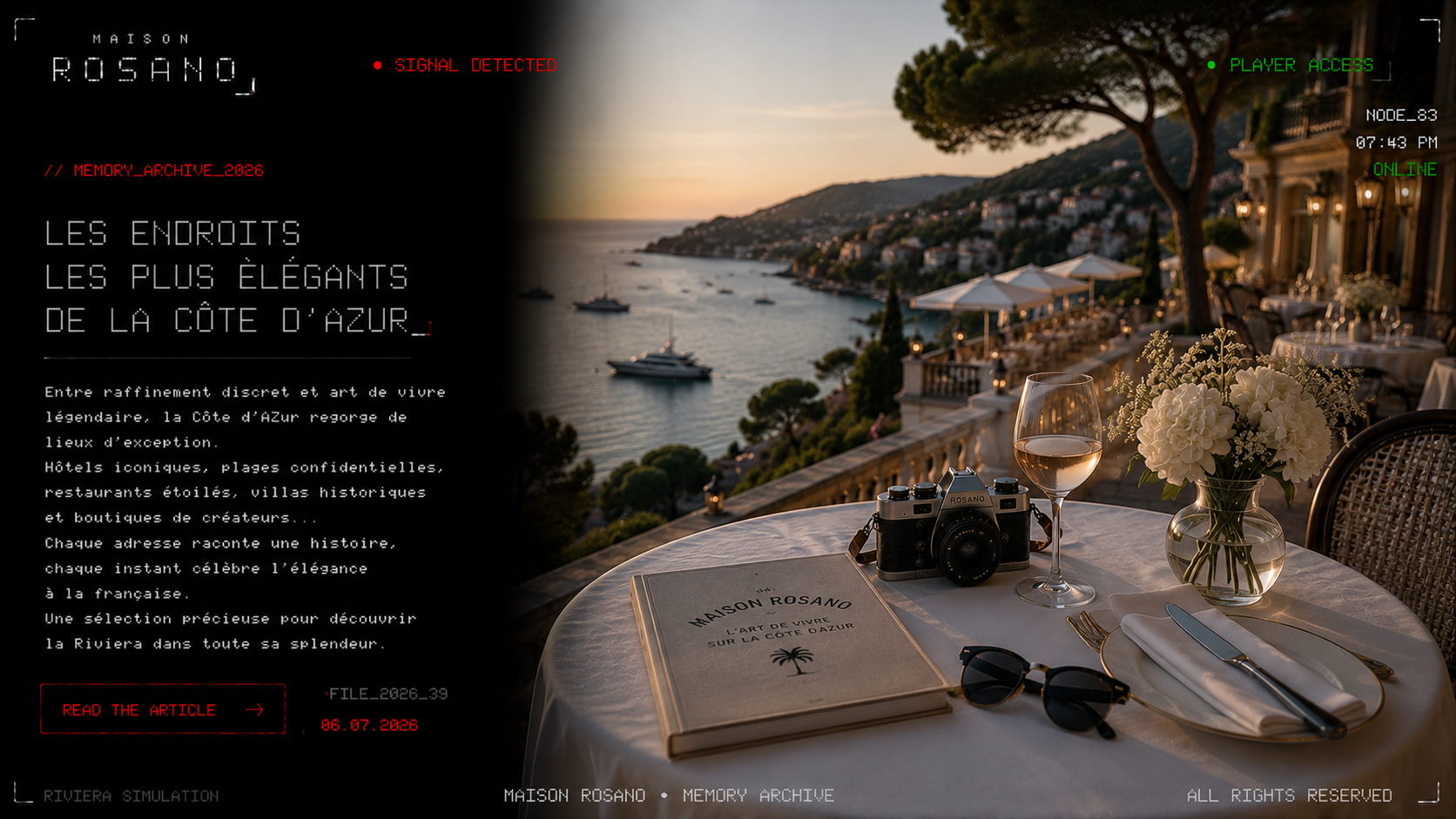  Les endroits les plus élégants de la Côte d'Azur