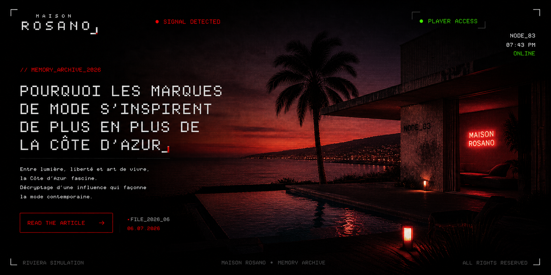 Les codes esthétiques de la French Riviera dans la mode contemporaine